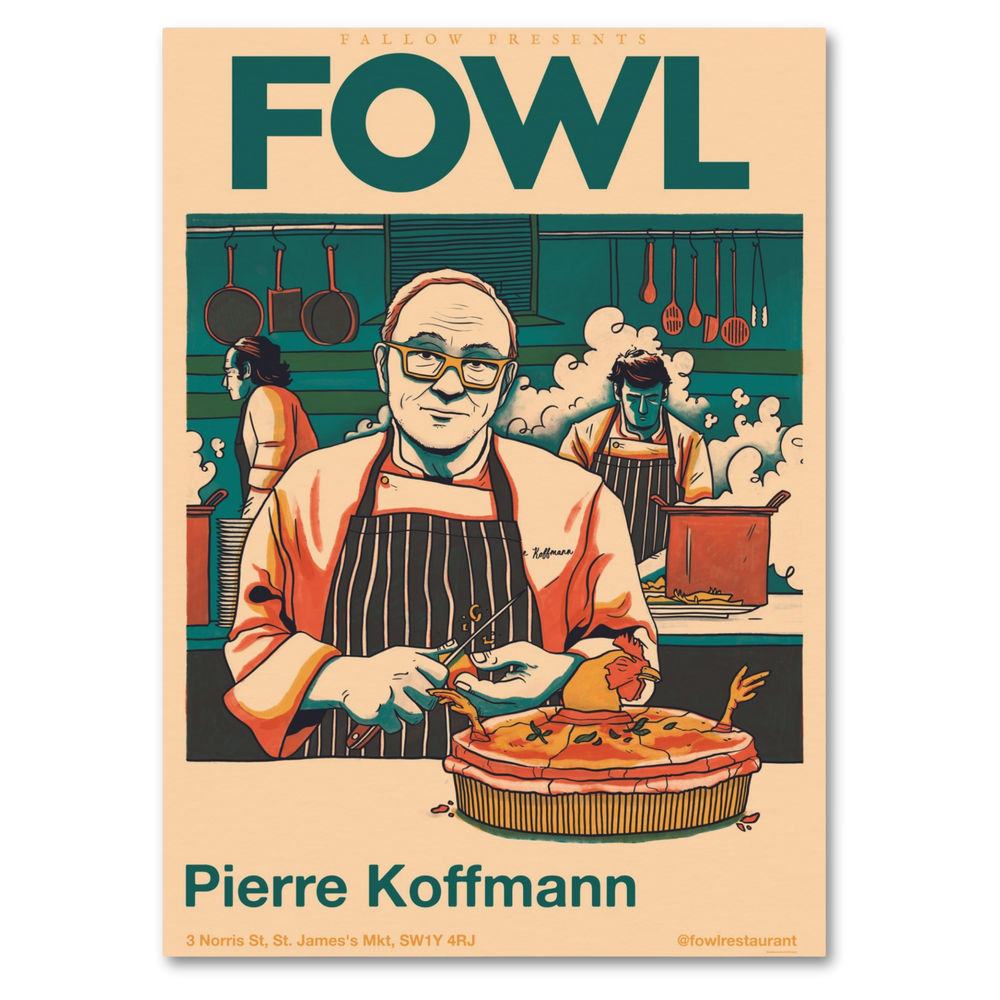 Pierre Koffmann FOWL Poster