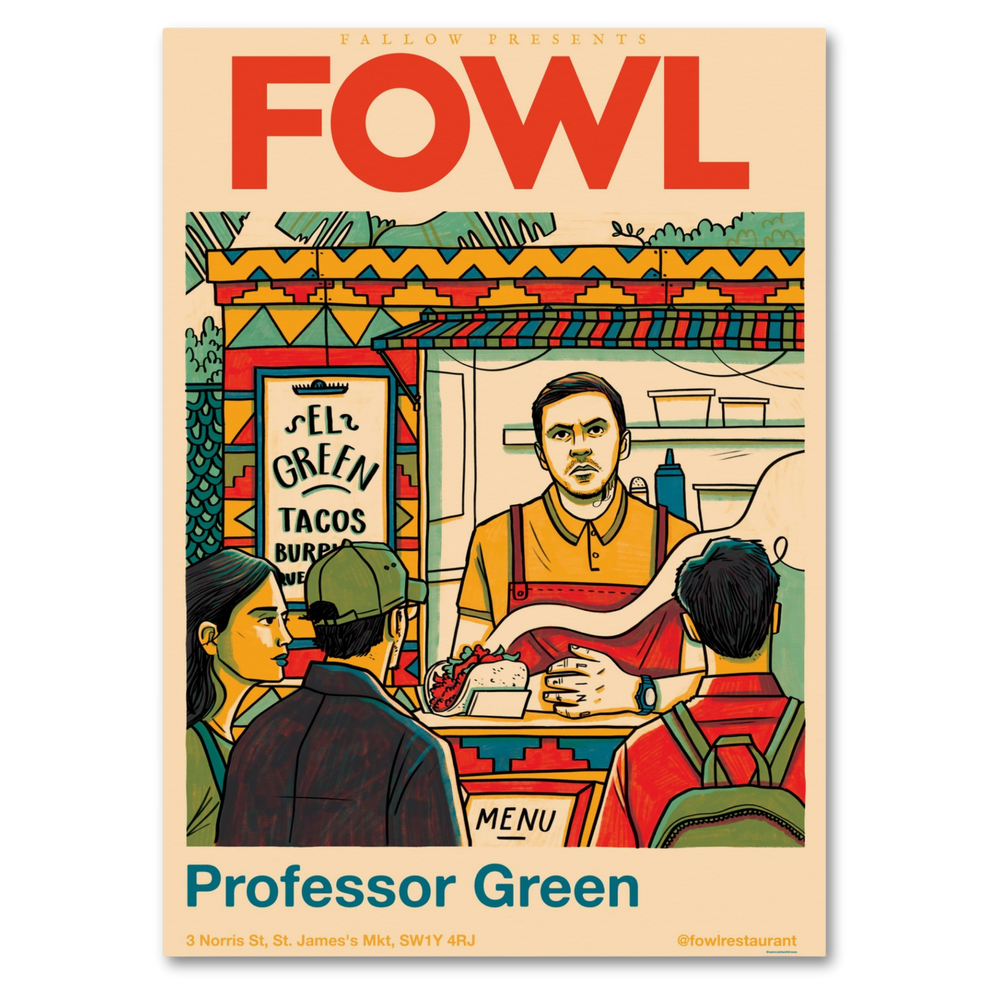 Professor Green FOWL Poster